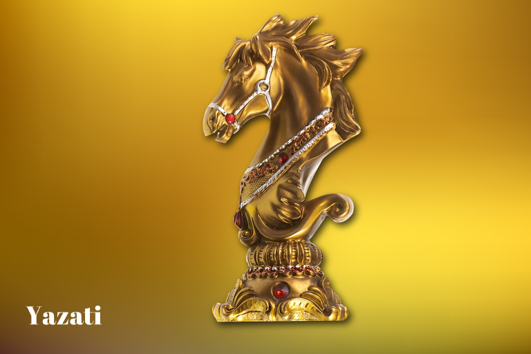 Brass Elephant & Horse Figurines